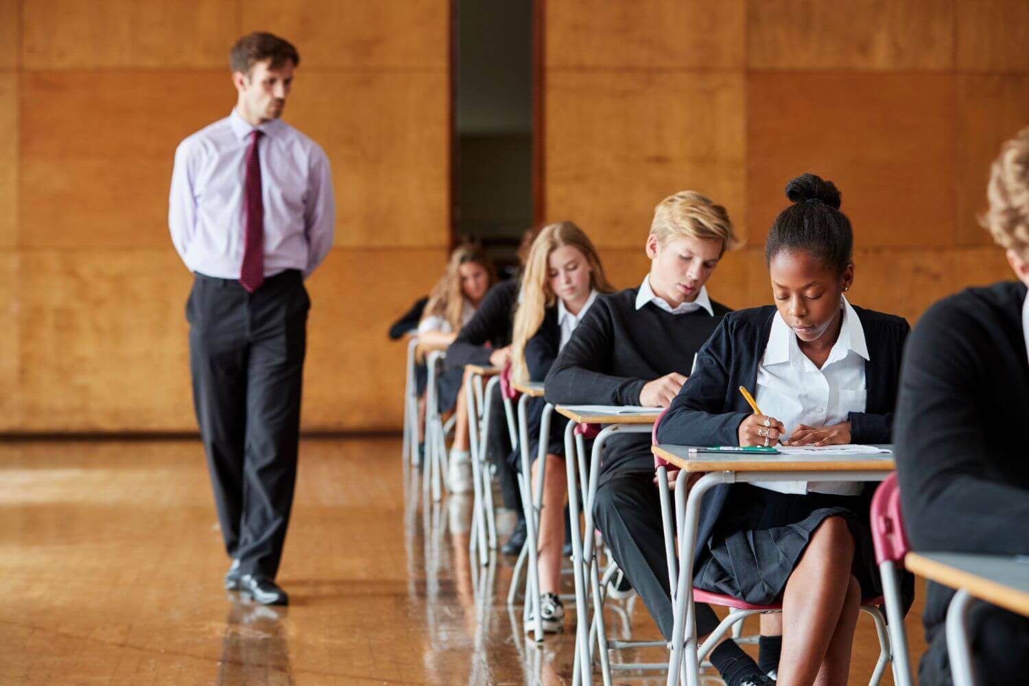 Exam invigilator image. Discussing Mrs J Shanks IR35 ruling on right of substitution