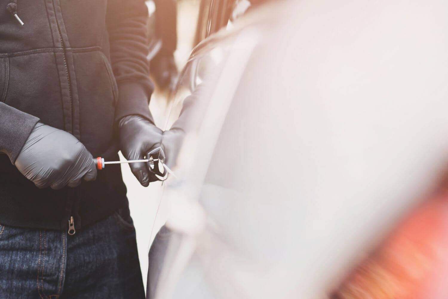 Image: Vehicle theft. Learn about key stats from UK Met Police data, tips for tool theft prevention and how insurance could help