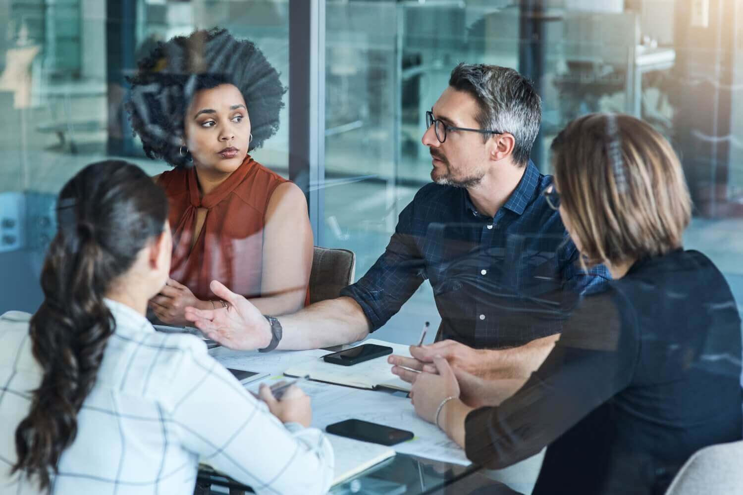 Business team discussing UK tax policy reform and IR35 changes ahead of the Autumn Budget 2025