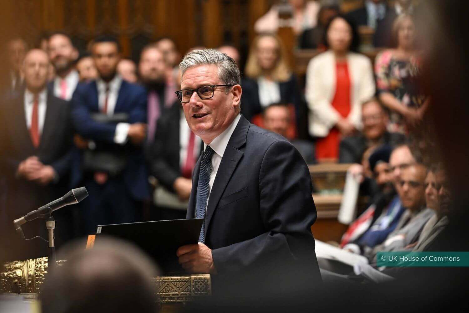 Photo of Keir Starmer in House of Commons, representing article discussing the idea that the Labour Government is the only advocate of IR35's future