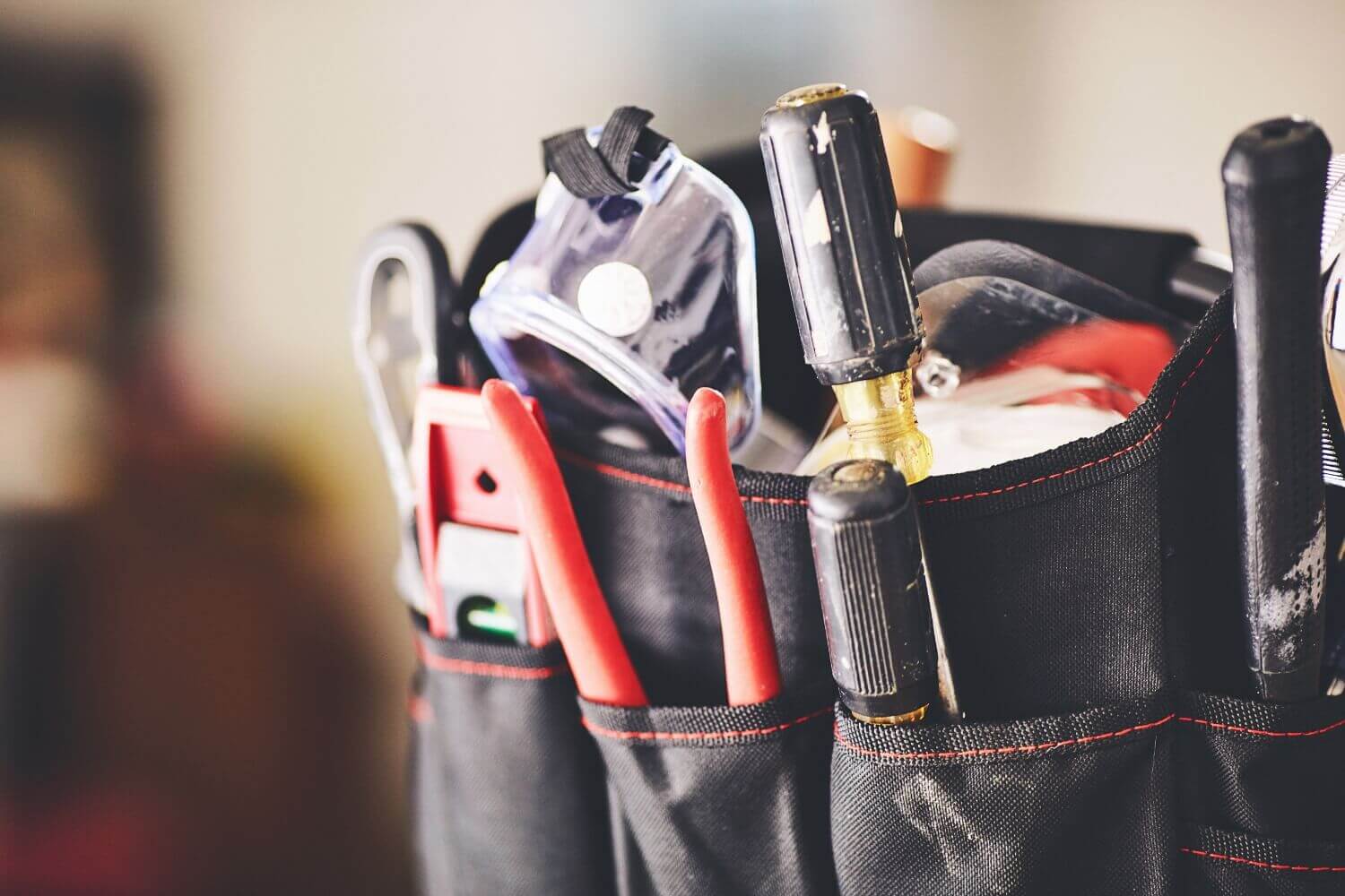 Image of a trades tool bag, representing an article discussing tool theft and what the Theft of Tools of Trade Bill is