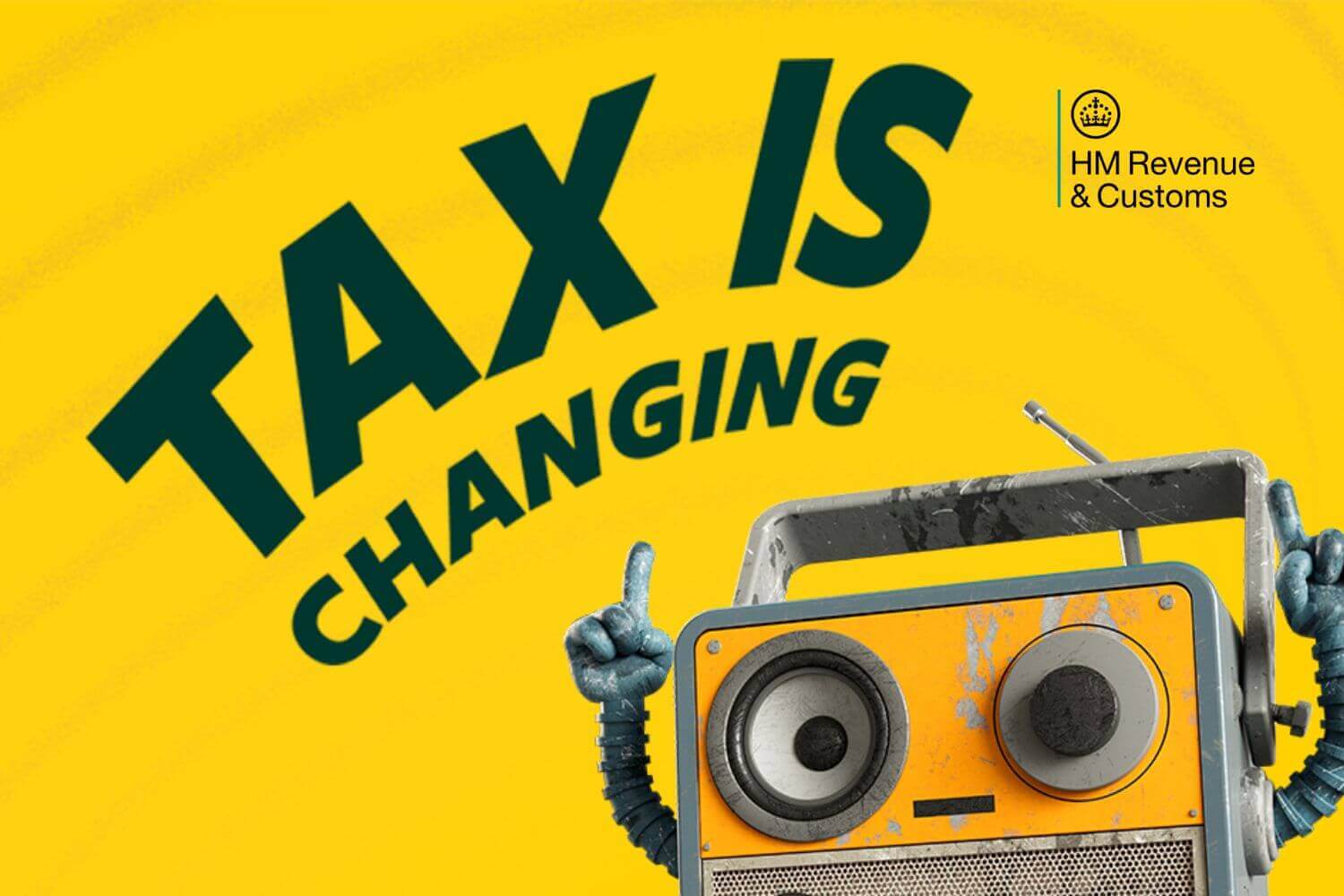 HMRC Making Tax Digital campaign asset, representing article disucssing the upcoming changes for sole traders April 2026
